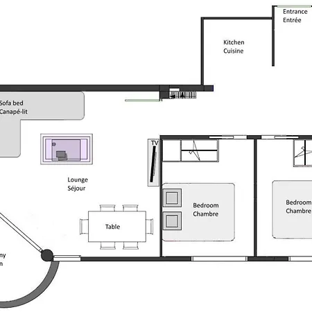 アパート Centre - With Balcony And Stunning Sea View!